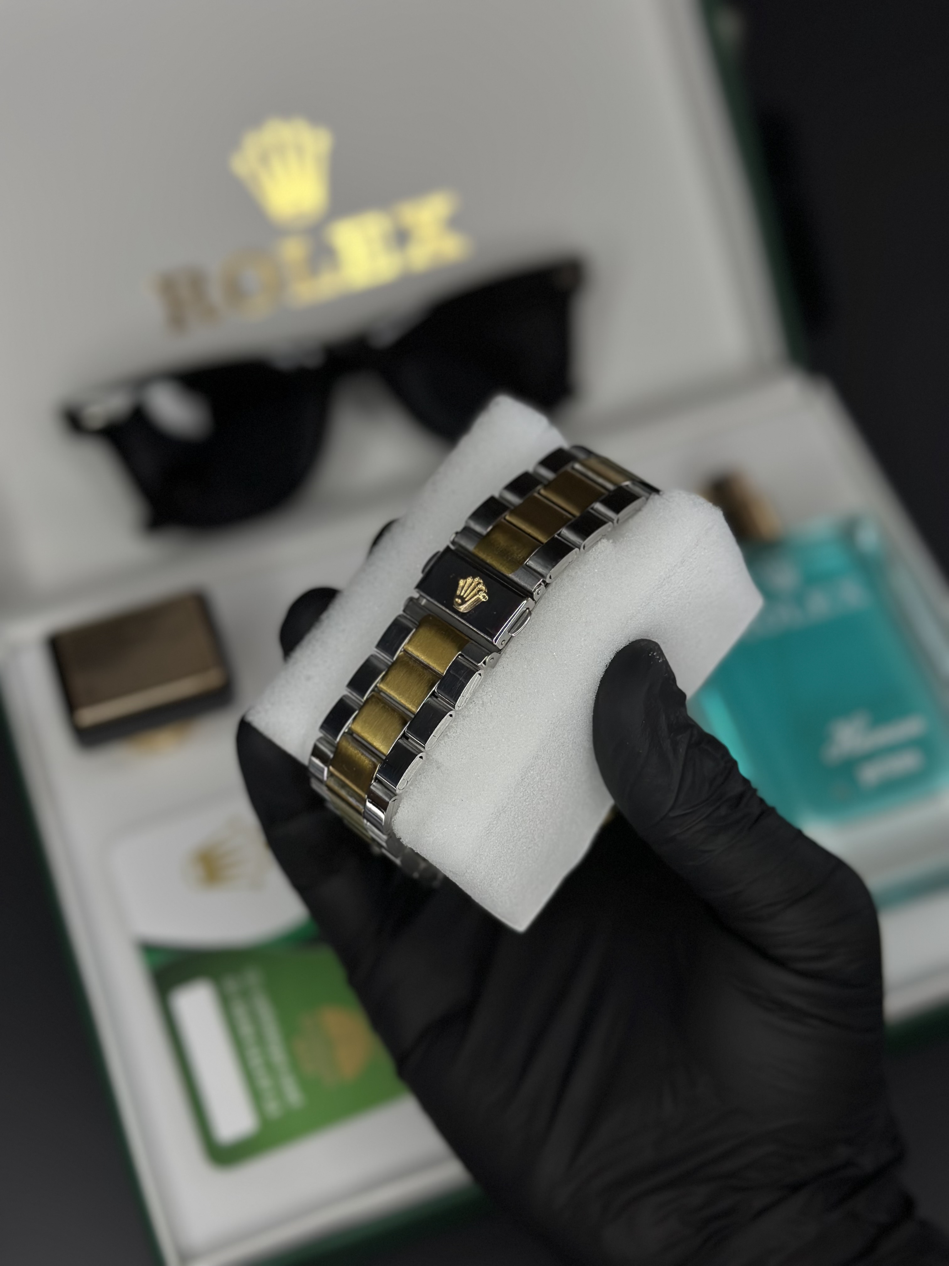 Mavi çiftrenk datejust set