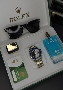 Siyah çiftrenk submarine set