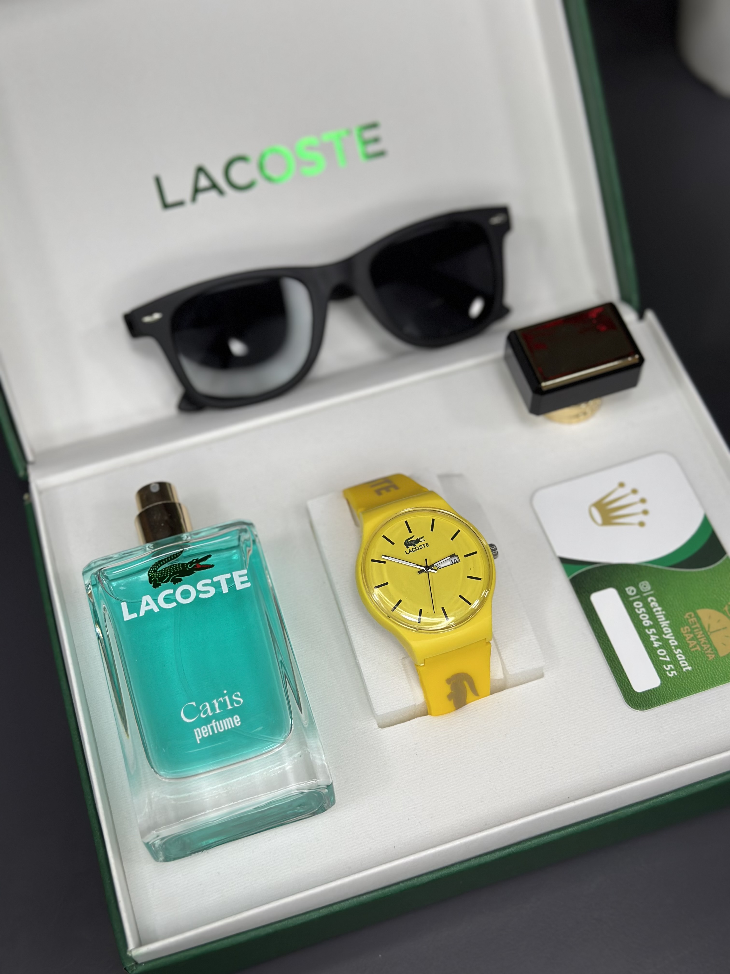 Sarı lecos set